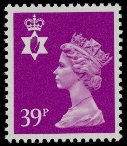 Great Britain - Northern Ireland NIMH56 MNH Queen Elizabeth Machin Head