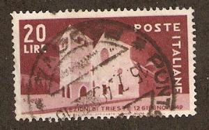 Italy Scott # 521   Used