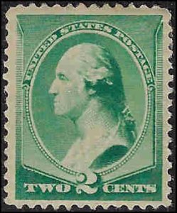 213 Mint,OG,VLH... SCV $40.00... VF/XF