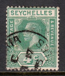 Seychelles - Scott #94 - Used - Minor crease, pen and pencil/rev. - SCV $2.75