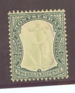 Montserrat #30 Unused Single