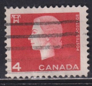 Canada 404 Queen Elizabeth II Cameo 4¢ 1963