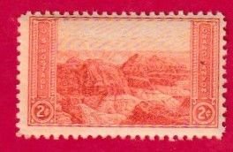 US SCOTT#741 1934 2c GRAND CANYON NATIONAL PARK - MNH