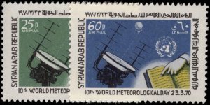 Syria 1970 World Meteorological Day unmounted mint.