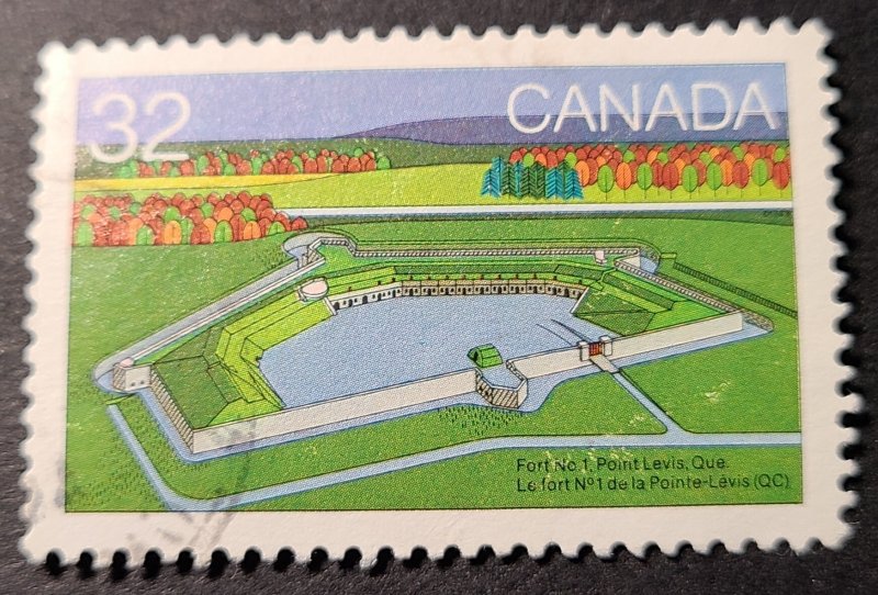 CA S#983-992 10x$0.32 06/30/1983 Canadian Forts