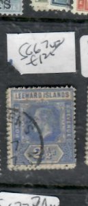 LEEWARD ISLANDS KGV 2 1/2D  SG 67   VFU     P1202H