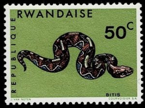 1966-1972 Group of 30 Used Stamps o Rwanda