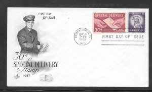 Just Fun Cover #E21 FDC Special Delivery ArtCraft Cachet (A1050)