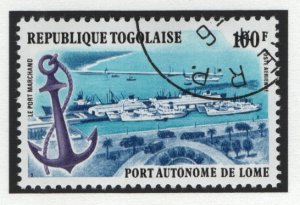 Togo   #C341   cancelled 1978 harbor Lome  100fr