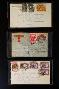 Belgium Congo Lot of 6 Very Clean Early Stamp Covers