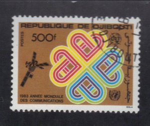 DJIBOUTI SCOTT #561 USED 500fr 1983