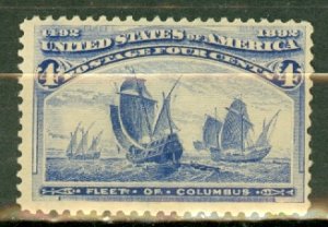 IR: US 233 MNH CV $160