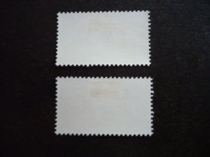 Stamps - Hong Kong - Scott# 221-222 - Mint Hinged Set of 2 Stamps