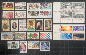 US Stamps- SC# 1950 - 2030 - 1982 Year Set - MNH - SCV = $41.85