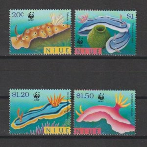 NIUE 1999 WWF SG 858/61 MNH