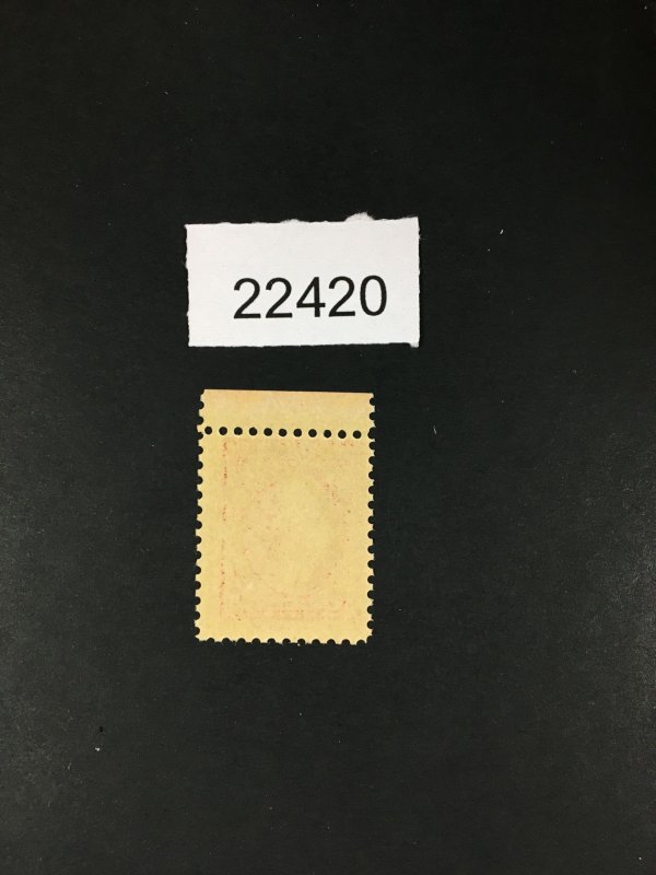 MOMEN: US STAMPS # 499 MINT OG NH LOT #22420