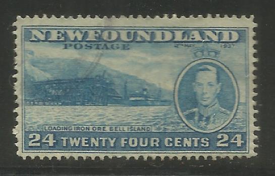 NEWFOUNDLAND  241  USED,  LOADING IRON ORE AT BELL ISLAND