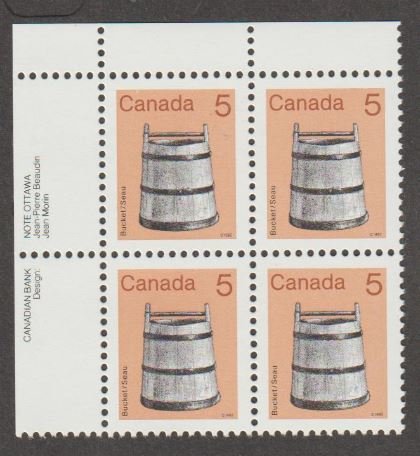 Canada Scott #920a Stamp - Mint NH Plate Block