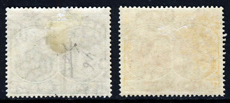 ST.KITTS-NEVIS KG V 1920-22 ½d. & 1½d. Wmk Mult Crown CA SG 24 &  SG 26 MINT