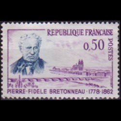 FRANCE 1962 - Scott# 1022 Doctor Bretonneau Set of 1 Used