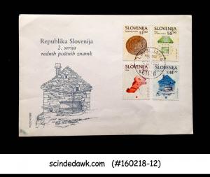 SLOVENIA - 1993 CULTURAL HERITAGE - 4V - FDC