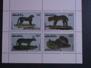 ​STAFFA-SCOTLAND-RARE WILD ANIMALS  MNH S/S SHEET HARD TO FIND-VERY FINE