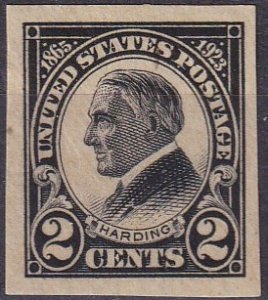 US #611 F-VF Unused CV $4.75 (Z3543)