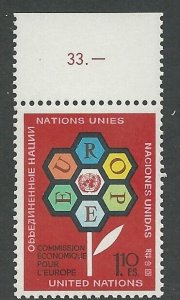 UN-GENEVA # 27  Europe Commission  (1)    Mint    NH