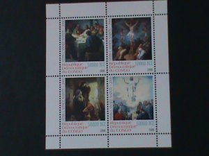 ​CONGO- THE STORY OF CHRIST MNH SHEET VF WE SHIP TO WORLDWIDE.&  COMBINED