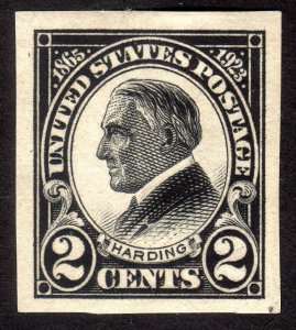 1923, US 2c, Harding, MH, Sc 611