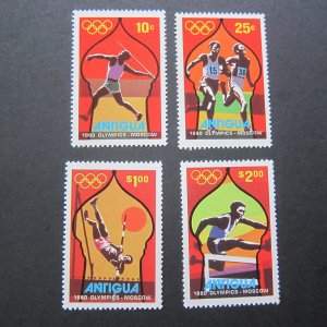 Antigua 1979 Sc 557-560 set MNH