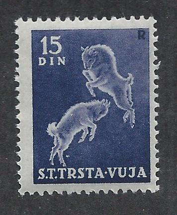 TRIESTE - ZONE B SC# 29 FVF/MNH 1950