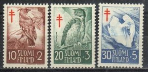 Finland Stamp B135-B137  - Birds