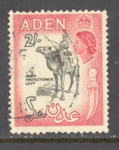 Aden Sc 57A, SG # 66 used