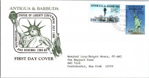 Antigua, Worldwide First Day Cover, Americana