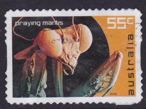 Australia -2009 Insects Micro Monsters- Mantis -used 55c 