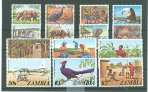 Zambia #135-148  Single (Complete Set)