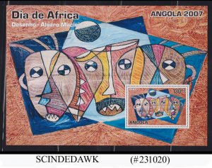 ANGOLA - 2007 AFRICA DAY MIN/SHT MNH