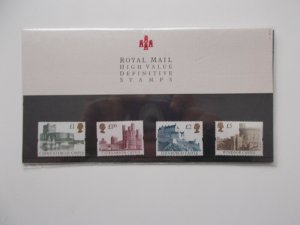 1992 Machin Definitive High Values £1 to £5 Presentation Pack no 27 Cat £38