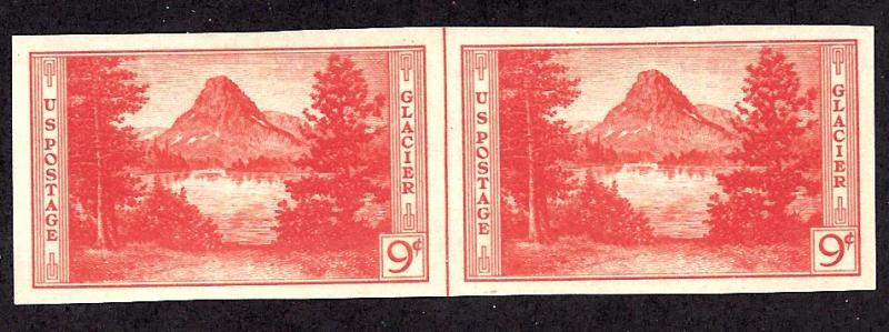 764 Mint,NGAI,NH... Vertical Line Pair... SCV $4.50