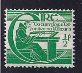 Ireland   #128   MH  1944  Brother O`Clery   1/2p