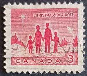 Canada 434 Christmas Noel 1964 Family Star Cabin 3c