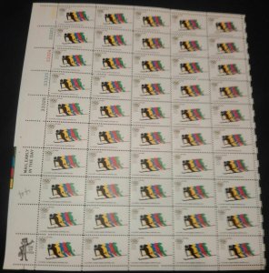 MALACK C85 11c Olympics, F/VF OG NH, Full Sheet of 5..MORE.. sheetc85