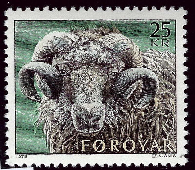 Faroe Islands SC#42 MNH VF...Worth a Close look!!