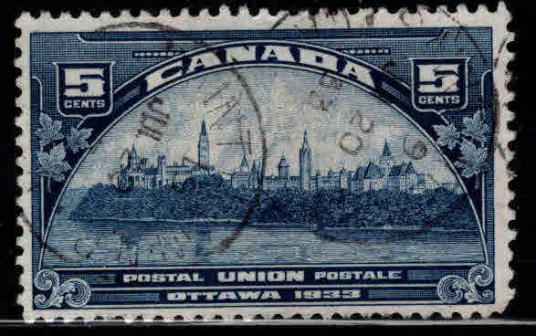 Canada Scott 202 Used 1933 Ottawa stamp