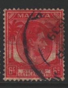 Straits Settlements Sc#242 Used