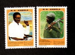 Angola # 639-640 Mint!
