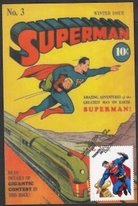 CANADA Sc #2679/83 SUPERMAN 75th ANN MAXIMUM CARD (Postcard) #42