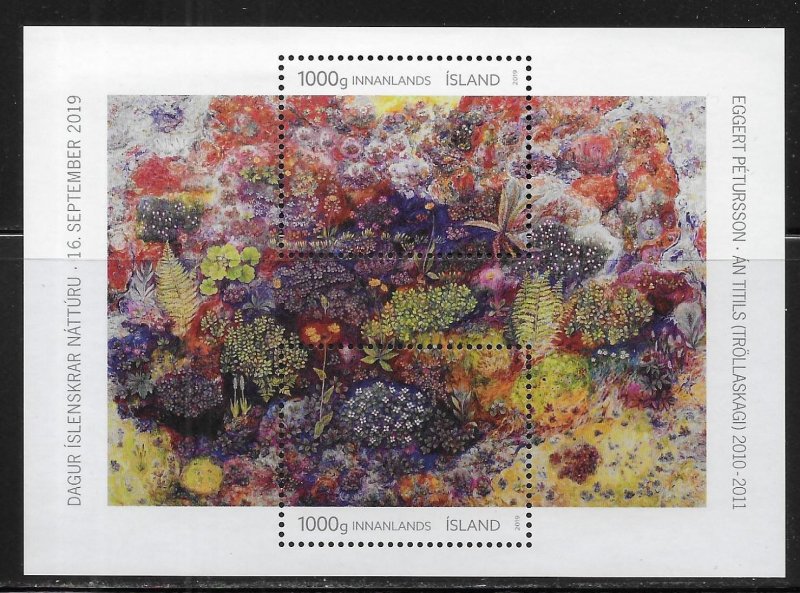 Iceland 1502 Nature Day s.s. MNH (lib)