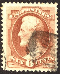 U.S. #186 USED 